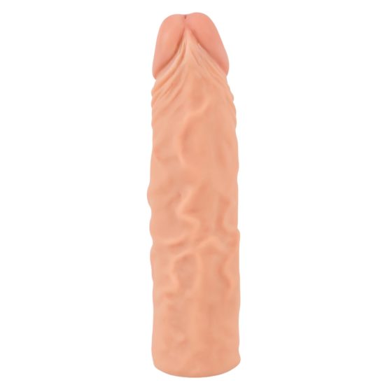 Nature Skin - prodlužovací a zahušťovací návlek na penis (19,5 cm)