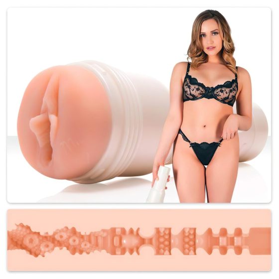 Fleshlight Mia Malkova LVL Up - realistická vagína - tělová barva