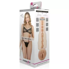   Fleshlight Mia Malkova LVL Up - realistická vagína - tělová barva