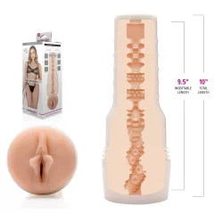   Fleshlight Mia Malkova LVL Up - realistická vagína - tělová barva