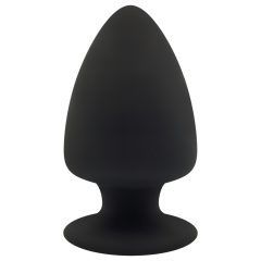 Silexd M - flexibilní anální kolík - 11 cm (černý)