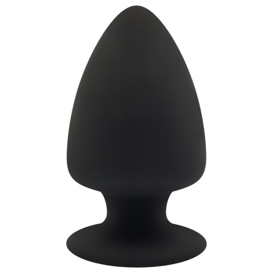 Silexd M - flexibilní anální kolík - 11 cm (černý)