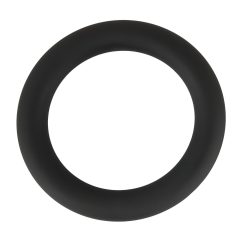   Black Velvet - silikonový erekční kroužek (černý) - 5 cm