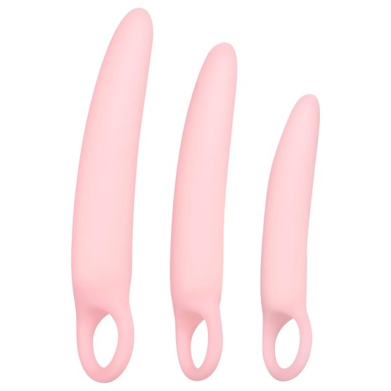 SMILE - Vaginal Trainers - sada dild - růžová (3 kusy)