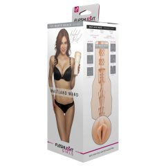   Fleshlight Maitland Ward - realistická umělá vagina (přirozený odstín)