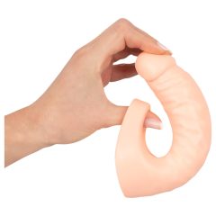   Realistixxx Double F - realistické dildo s kroužkem (přírodní)