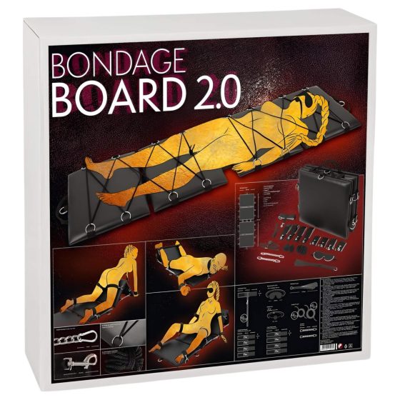 You2Toys Bondage Board 2.0 - přenosná sada na svazování