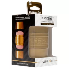   Fleshlight - masturbátor Quickshot Stamina - umělá vagína a anál - růžová