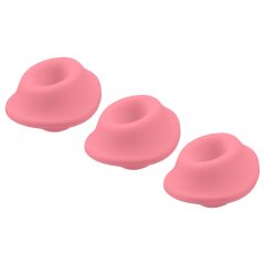   Womanizer Premium Eco - náhradní sací hlavice sada - růžová (3 ks)