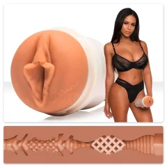  Fleshlight Autumn Falls Cream - realistická vagína - tělová barva