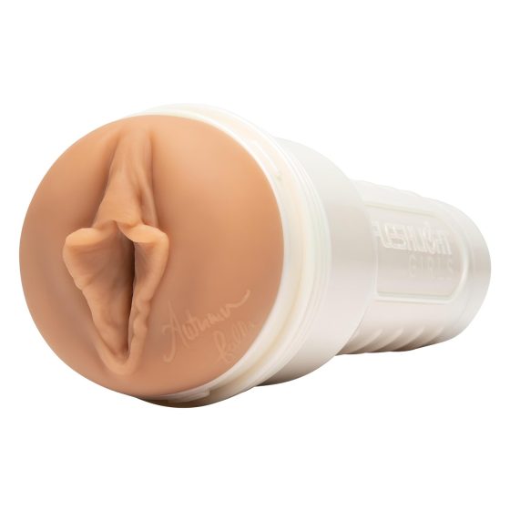 Fleshlight Autumn Falls Cream - realistická vagína - tělová barva