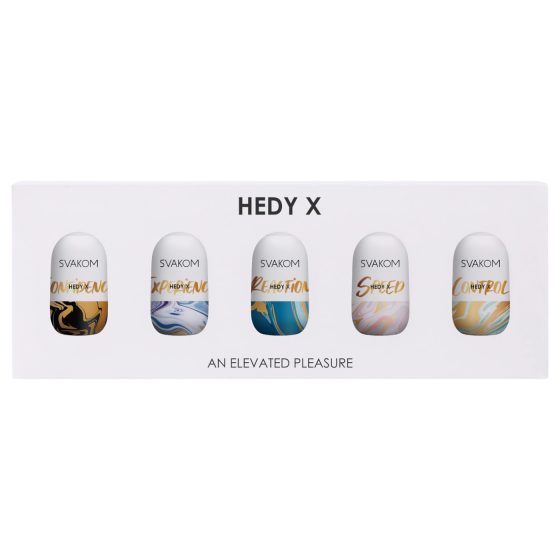 Svakom Hedy X Mixed - masturbační vajíčka sada (5 ks)