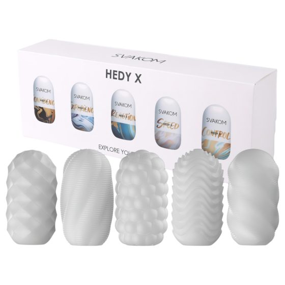 Svakom Hedy X Mixed - masturbační vajíčka sada (5 ks)