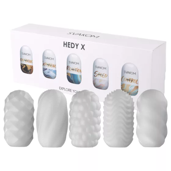 Svakom Hedy X Mixed - masturbační vajíčka sada 5 ks