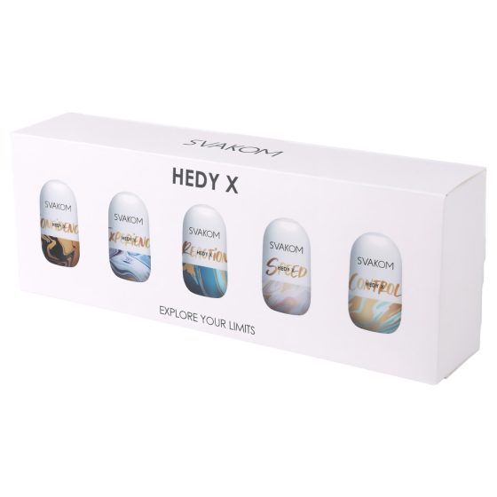 Svakom Hedy X Mixed - masturbační vajíčka sada (5 ks)