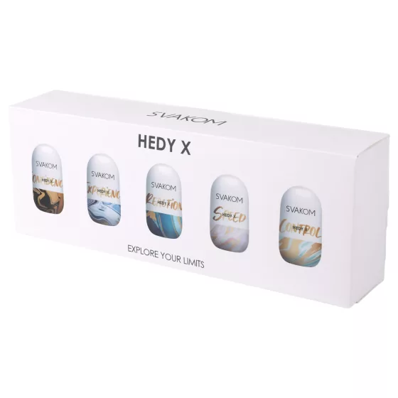 Svakom Hedy X Mixed - masturbační vajíčka sada 5 ks