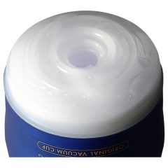 TENGA Premium Original - jednorázový masturbátor (modrý)