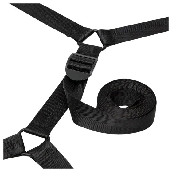 Fifty Shades of Grey - pouta sada - kovové - černá/červená