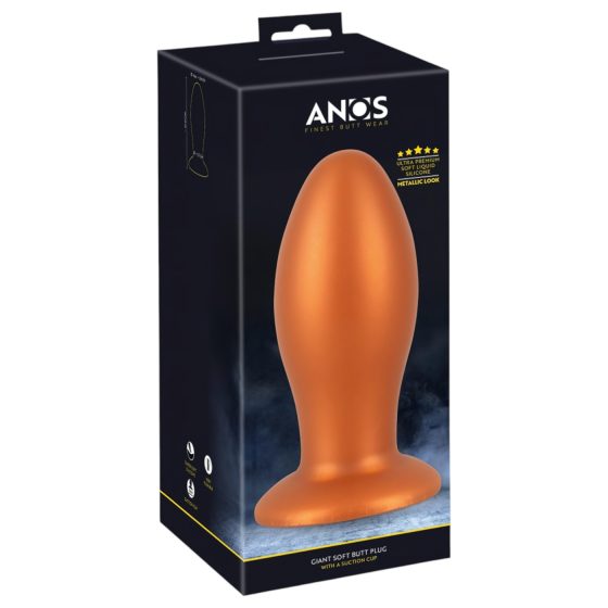 ANOS - velký anální kolík (oranžový)