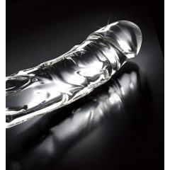   Icicles No. 62 - Skleněné dildo ve tvaru penisu (průhledné)