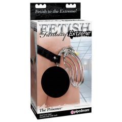 / Fetish The Prisoner - kovová klec na penis (stříbrná)