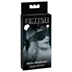   Pipedream - Fetish Fantasy - saténová škraboška na oči (černá)
