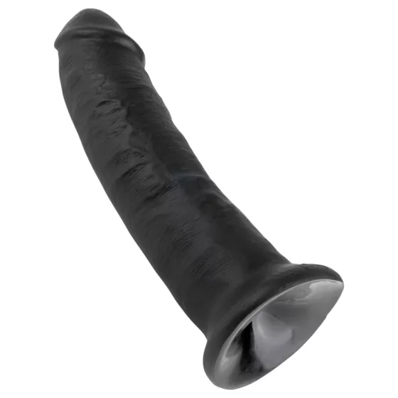 King Cock - dildo s přísavkou - realistický tvar - černá