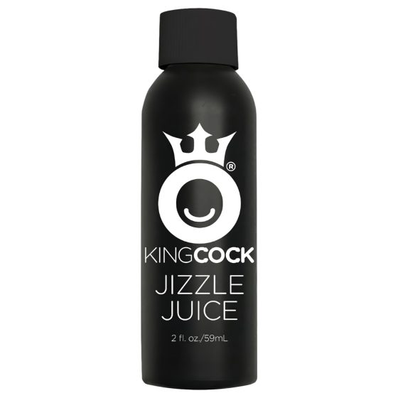 King Cock 8 - realistický stříkající dildo (20 cm) - přírodní