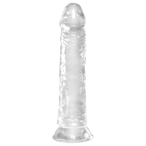 King Cock Clear 8 - velké dildo s přísavkou (20 cm)