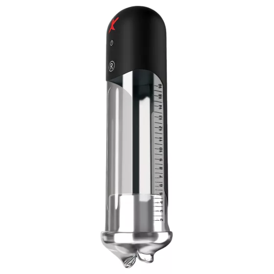 PDX Blowjob - automatická pumpa na penis s ústy - černá