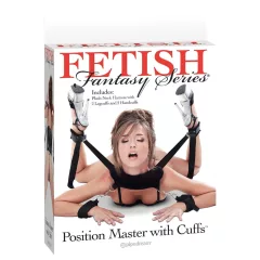   Pipedream - Fetish Position Master - BDSM poutací sada (černá)