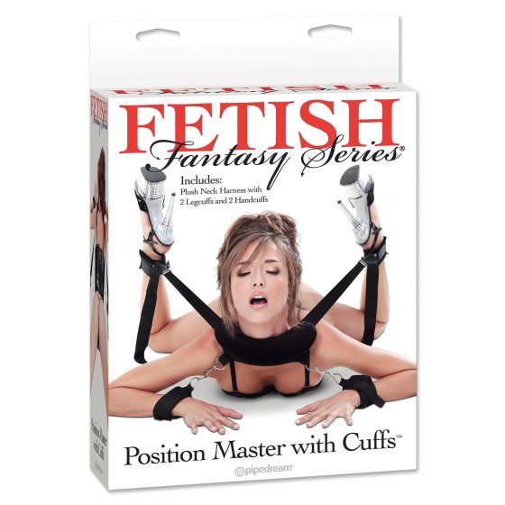 Fetish Position Master - vázací sada (černá)