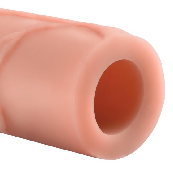 X-TENSION Perfect 2 - realistický návlek na penis (20,3 cm) - přírodní