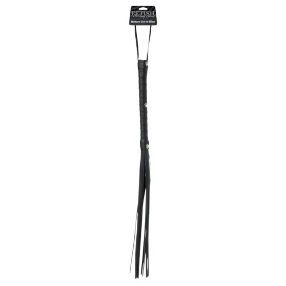 Fetish Fantasy Deluxe Devítiocasý důtky (65 cm) - černé