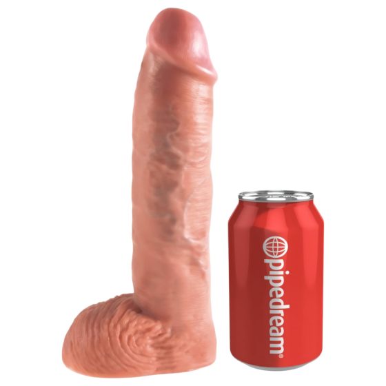 King Cock Strap-on 10 - dutý připínací dildo 25 cm