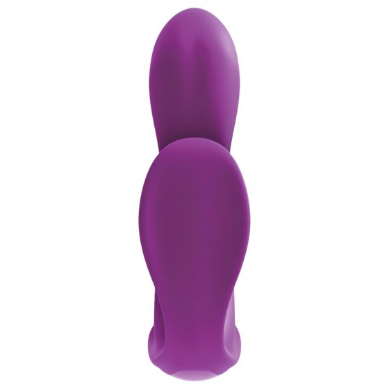 3Some total ecstasy - akumulátorový, bezdrátový trojitý vibrátor (fialový)