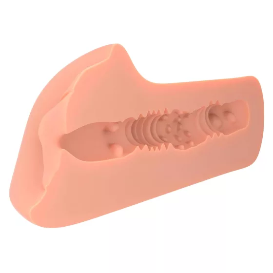 PDX Heaven Stroker - realistická umělá vagína masturbátor (přírodní)