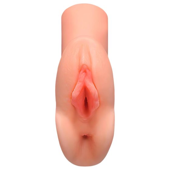 PDX Double Stroker - 2v1 realistický masturbátor (přírodní)