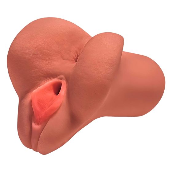 PDX Pick Your Pleasure - 2v1 vagína a zadeček masturbátor (přírodní)