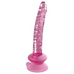   Icicles No. 86 - skleněné dildo ve tvaru penisu (růžové)