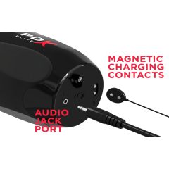   PDX Ultimate Milker 2 - masturbátor na baterii - rotační vibrační - černý