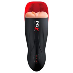   PDX Elite Fuck-O-Matic - akumulátorový, sací umělá vagína masturbátor