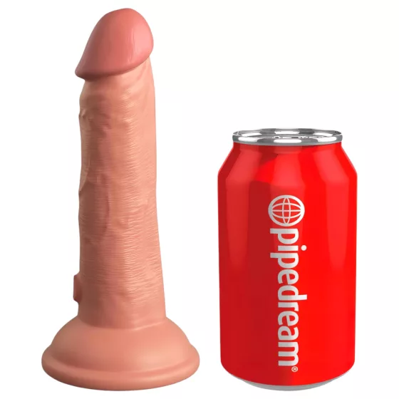 King Cock Elite 6 - realistické dildo s přísavkou 15 cm - tělová