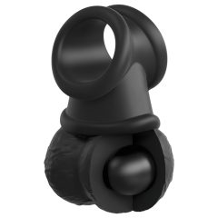   / King Cock Elite Crown Jewels - přísavka pro umělý penis (černá)