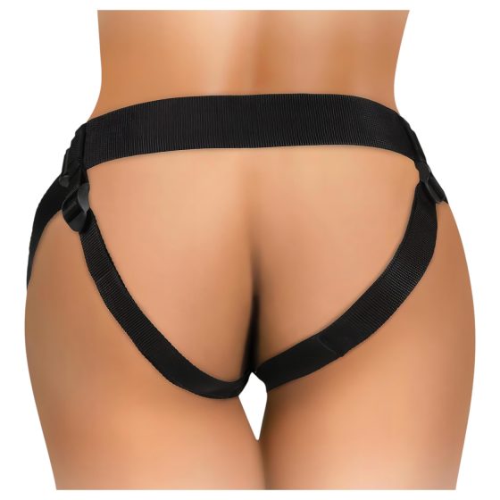 King Cock Elite Comfy Body Dock - připevnitelný postroj (hnědý)