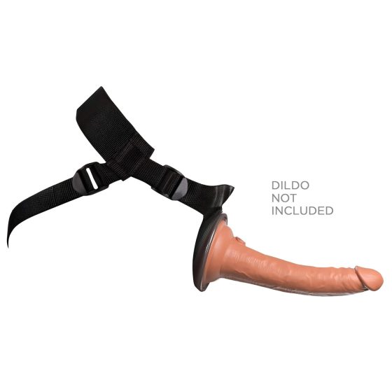 King Cock Elite Comfy Body Dock - připevnitelný postroj (hnědý)