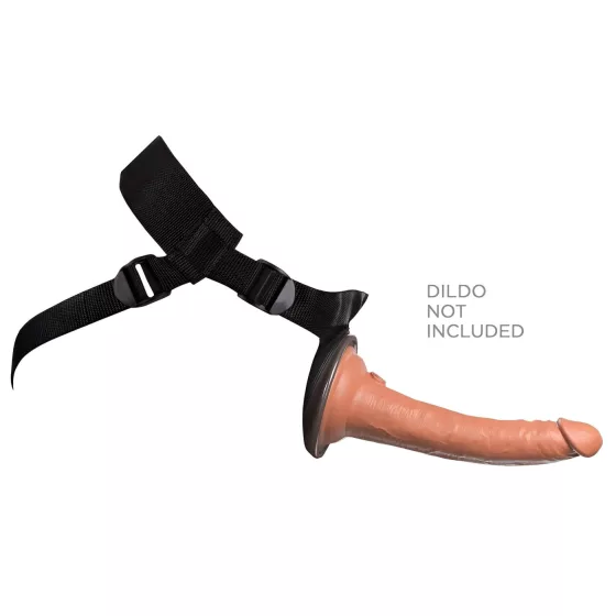 King Cock Elite - připínací postroj - komfortní sada - hnědá