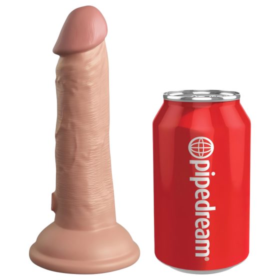 King Cock Elite Beginner's - připínací dildo (přírodní)