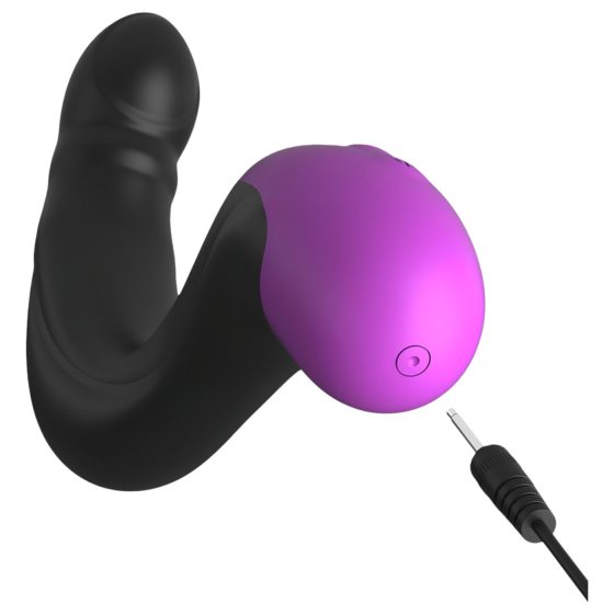 Anal Fantasy - pulzující prostatický vibrátor (černý)