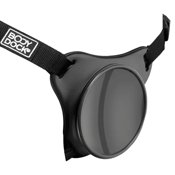 Body Dock OG - připínací spodní část s přísavkou (černá)